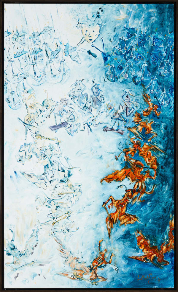 Joris Van De Moortel, The fall (côté ciel), 2023