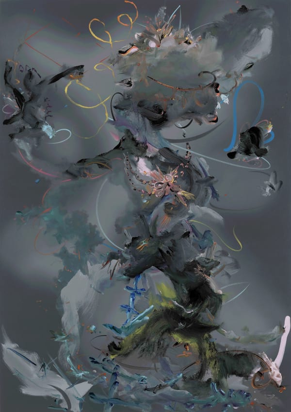 Fiona Rae, Figure 2d, 2016