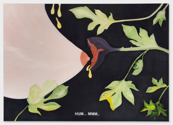 Laure Prouvost, Hidden Painting Improved by Grandma, HUM...MMM, 2023