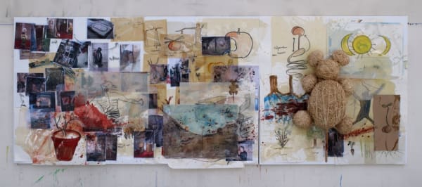 Fabrice Hyber , Peinture Homéopathique n°27 (Je s’aime), 2008