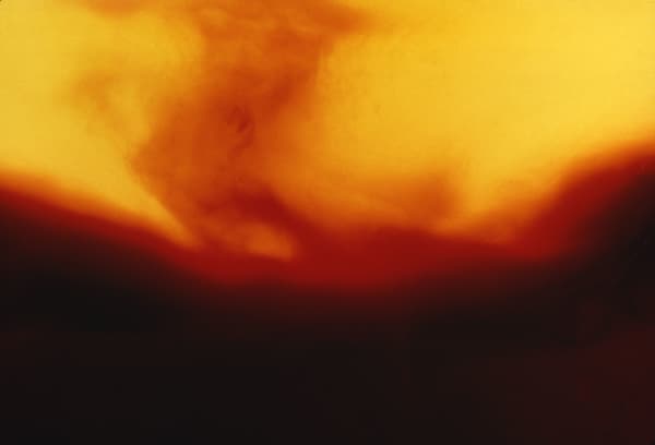 Andres Serrano, Piss and Blood XIII (Bodily Fluids) , 1987