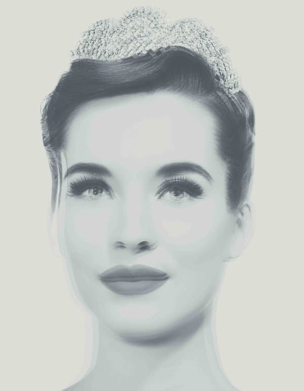 Valérie Belin , Têtes couronnées #1, 2009