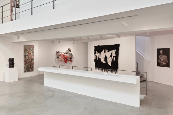 Rina Banerjee - Martin Barré - Valérie Belin - Carole Benzaken - Josep Grau-Garriga - Fabrice Hyber - Shirley Jaffe Esta 10 ans