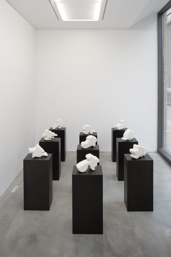 Installation view, Shapes 2006, Galerie Thomas Schulte
