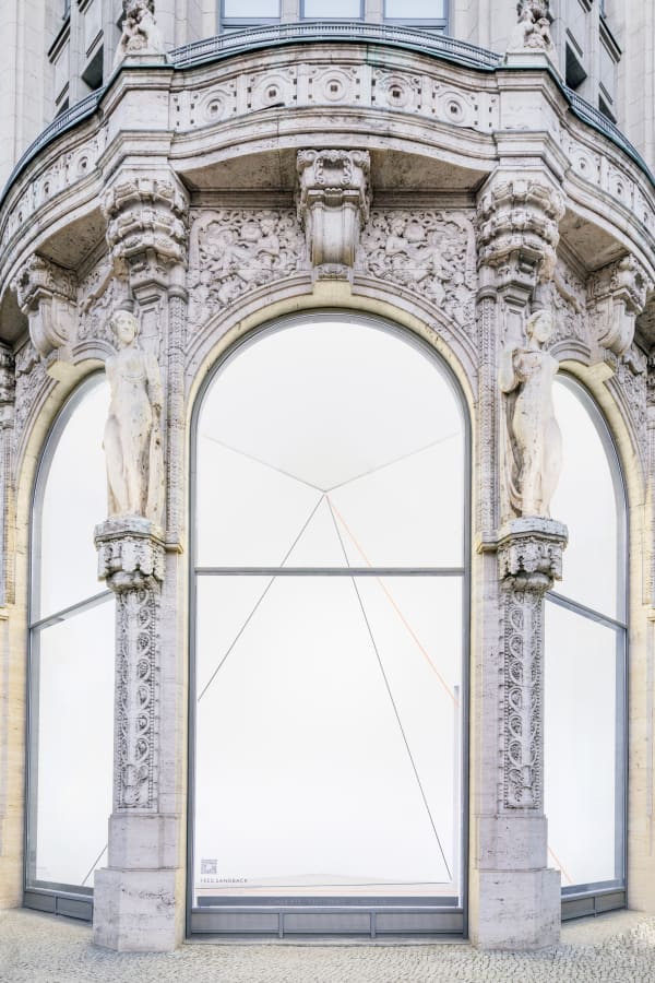 Untitled, (Sculptural Study, Broken Triangle, Lannan Foundation, Santa Fe), 1999/2014 Installation view at Galerie Thomas Schulte, 2020