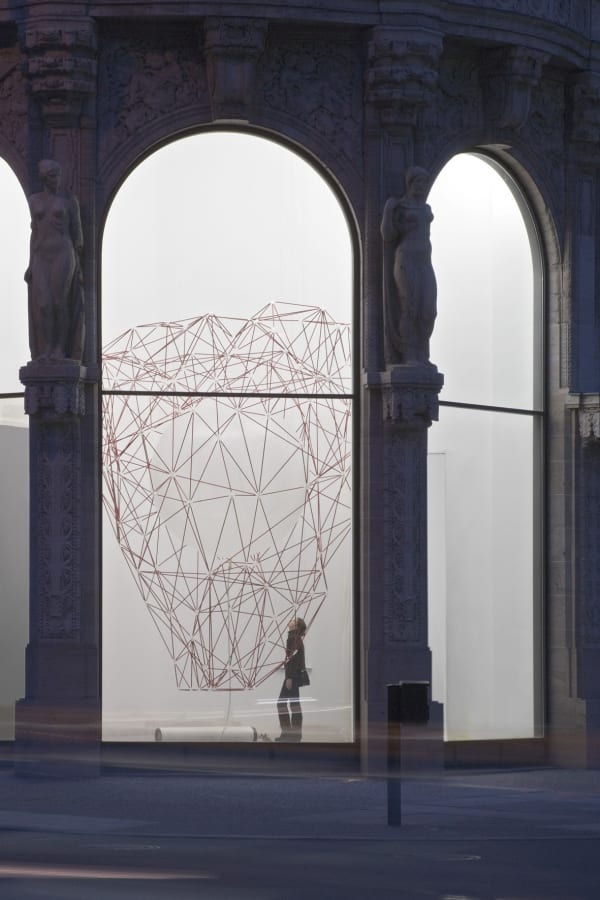 Installation view, Red Berg at Galerie Thomas Schulte, Berlin, 2006