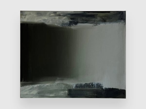 Nancy Haynes summer (thinking of duchamp), 2025 oil on linen 10 x 12 cm 4 x 4 3/4 in