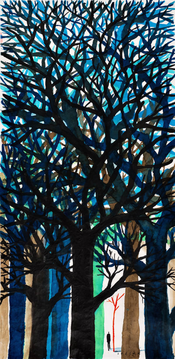 SELÇUK DEMİREL, Under a Tree, 2019