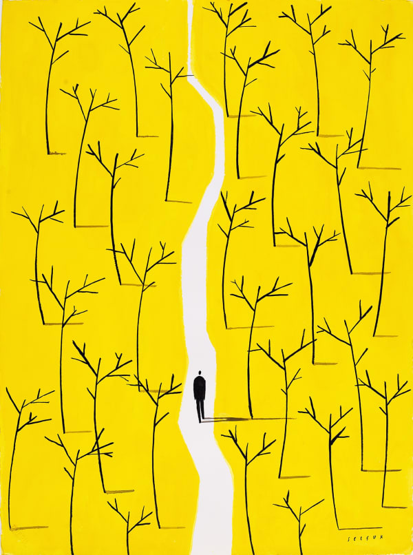 SELÇUK DEMİREL, On a Long and Narrow Road, 2019