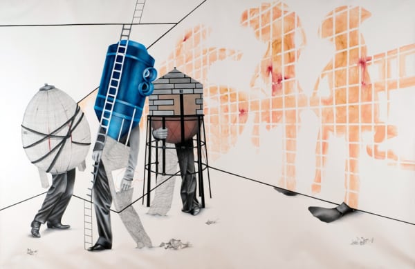 ARAS SEDDIGH, Perimeter II, 2018