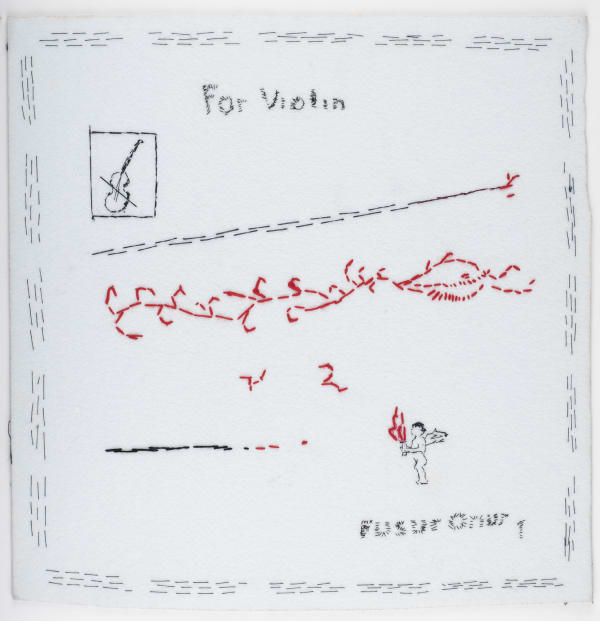FÜSUN ONUR, For Violin , 2019