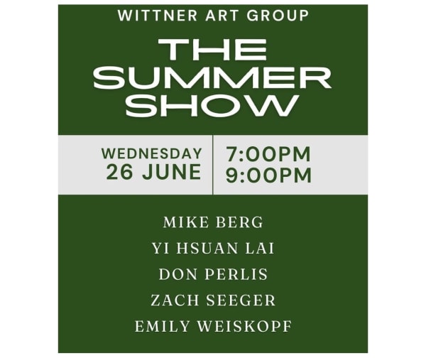 MIKE BERG WITTNER ART GROUP'UN YAZ SERGİSİNDE