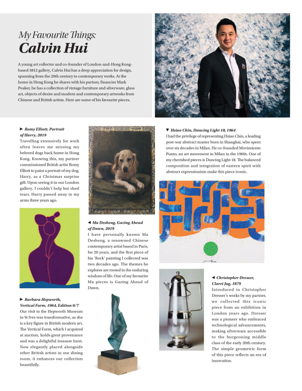 BILLIONAIRE Heritage Issue | My Favourite Things: Calvin Hui
