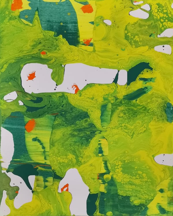 Li Lei 李磊 立春2020之2 Acrylic on canvas 布上丙烯 50 x 40 cm, 2020