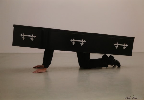 Martin O'Brien, The Last Breath Society (Crawling Coffin), 2021 Performance Photograpy; Photograph taken by Holly Revell