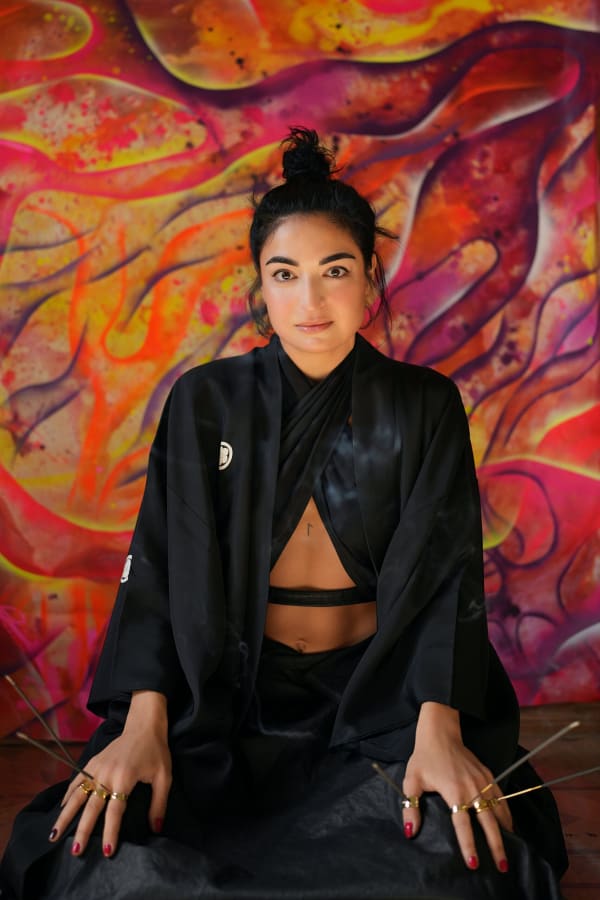 Elnara Nasirli - Naminoru (Black Eyebrow Liner), 2023