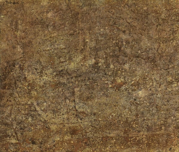 Jean Dubuffet - Texte Terreux, 1959