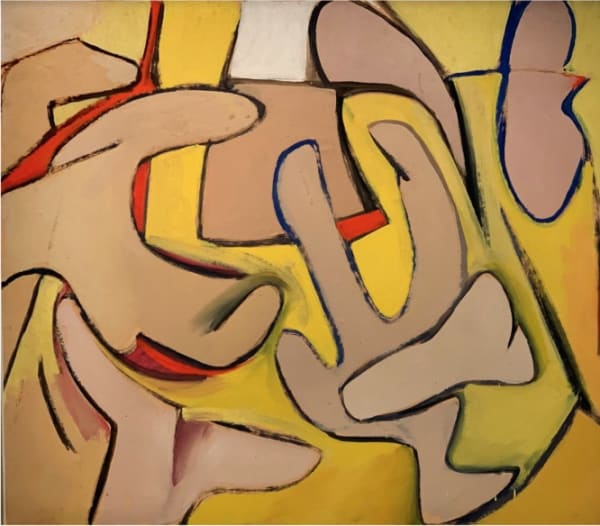 Elaine de Kooning - Landscape in Italy (Casole Sonnino), 1981