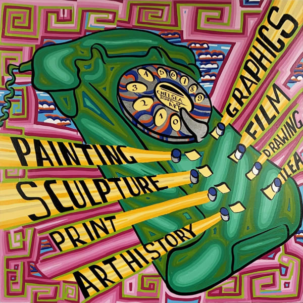 Bob and Roberta Smith, Green Phone