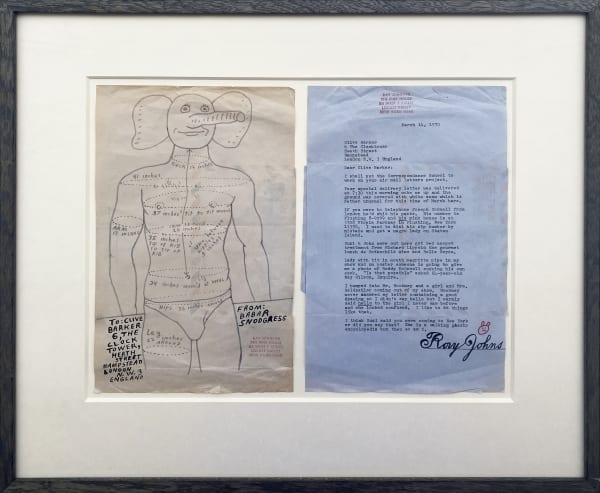 Ray Johnson, Barbar Man , 1970