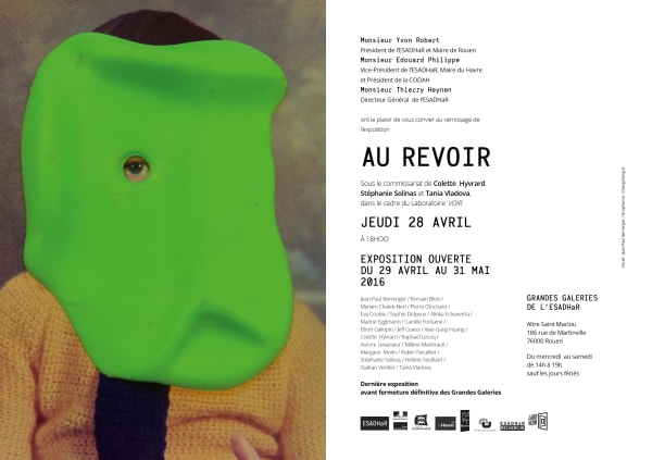ALINKA ECHEVERRÍA | AU REVOIR | APRIL 2016