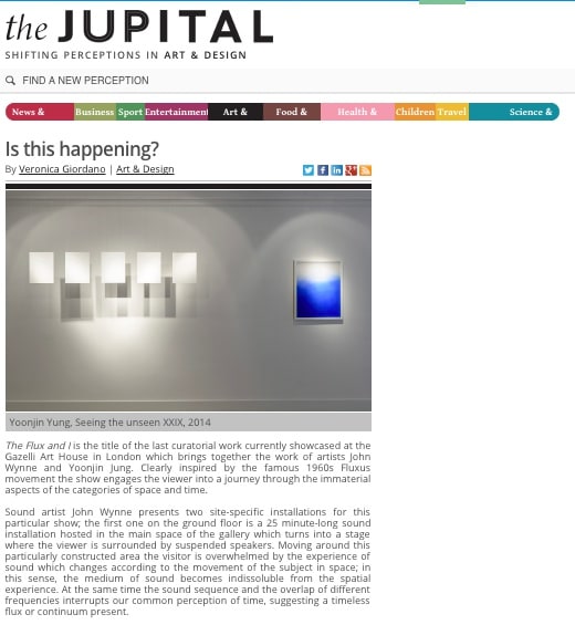 THE FLUX AND I | THE JUPITAL | MAY 2014