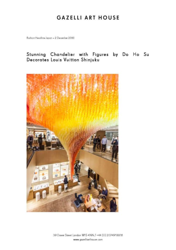 DO HO SUH | FASHION HEADLINE JAPAN | DECEMBER 2013