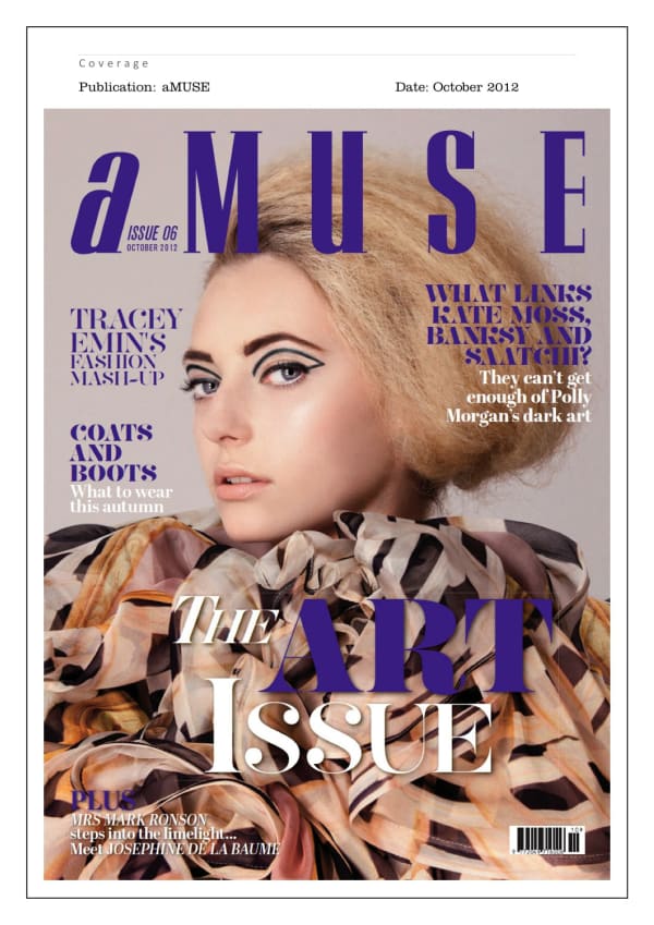 JULIA VOGL | A MUSE | OCTOBER 2012