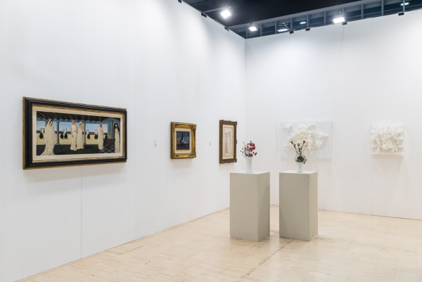 © Maggiore g.a.m. booth installation at Roma Arte in Nuvola 2023 | ph. Sebastiano Luciano | all rights reserved