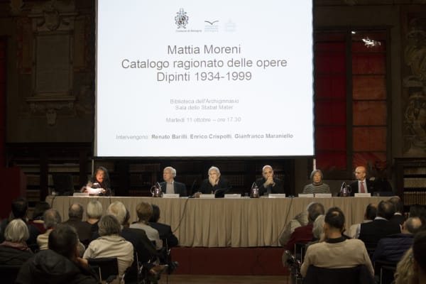 Mattia Moreni. Catalogue raisonné of the works. Paintings 1934-1999 | Presentation at Archiginnasio Library, Bologna