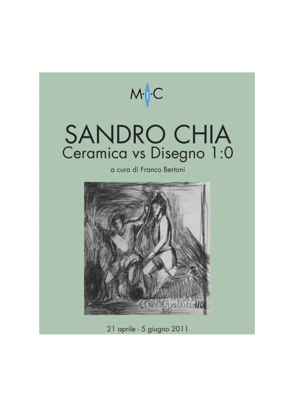 Sandro Chia Ceramics vs Drawing 1:0