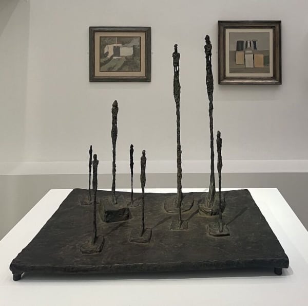 Giacometti / Morandi. Moments immobiles at the Giacometti Institute in Paris