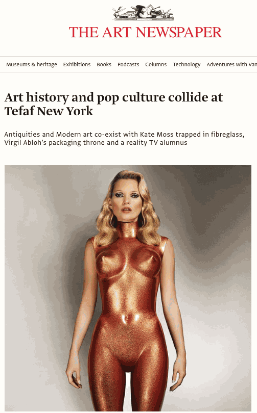 Art history and pop culture collide at Tefaf New York