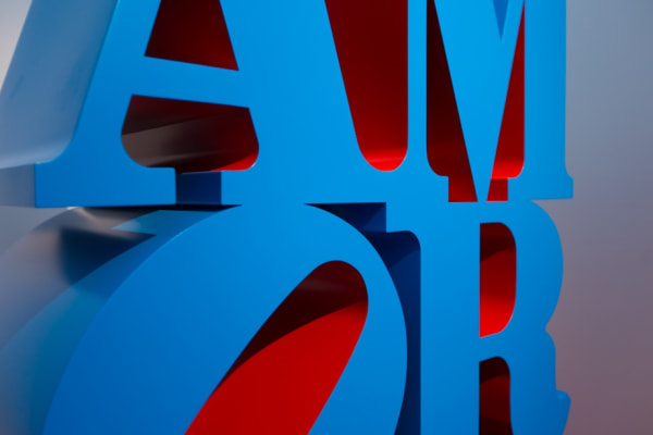 © Galleria d'Arte Maggiore G.A.M. | Robert Indiana, Chiostro del Bramante, Roma