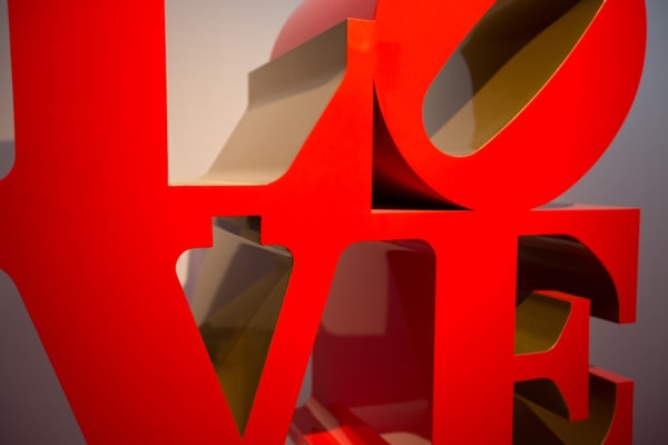 © Galleria d'Arte Maggiore G.A.M. | Robert Indiana, Chiostro del Bramante, Roma