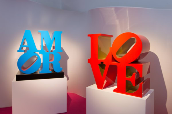 © Galleria d'Arte Maggiore G.A.M. | Robert Indiana, Chiostro del Bramante, Roma