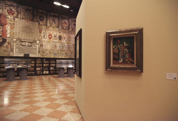 © Galleria d'Arte Maggiore G.A.M. | Giorgio De Chirico e i libri, Archiginnasio, Bologna