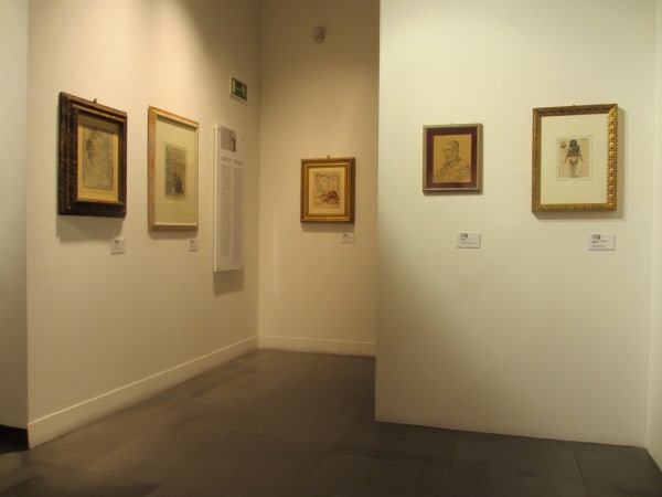 Giorgio de Chirico. The labyrinth of dreams and ideas, Centro Saint-Bénin, Aosta, 2012 | Installation view