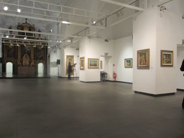 Giorgio de Chirico. The labyrinth of dreams and ideas, Centro Saint-Bénin, Aosta, 2012 | Installation view