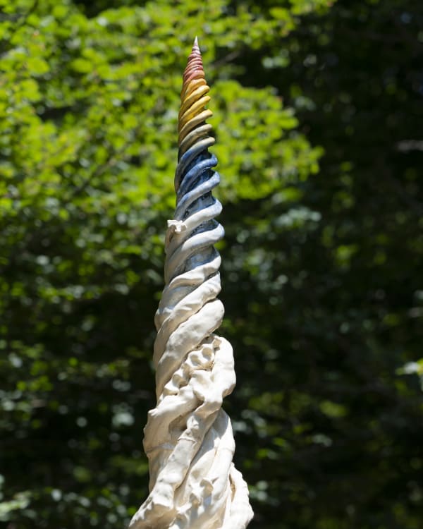 Detail: Sissi, Radicorno (2021) at ArteParco, inside National Park of Abruzzo, Lazio and Molise | © Maggiore g.a.m.