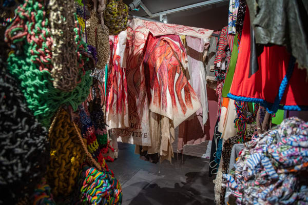 Sissi, Fuori dal buio dell'armadio, at "Crazy - la follia nell'arte contemporanea", Chiostro del Bramante, Rome. Pic. by Giovanni de Angelis