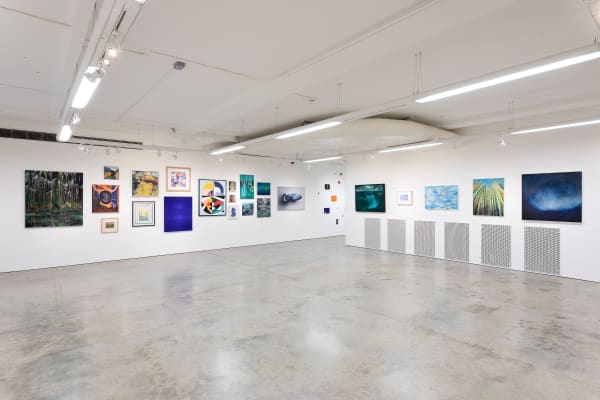 Installation view A slash of Blue- March 2023 Photo: Josef Konczak