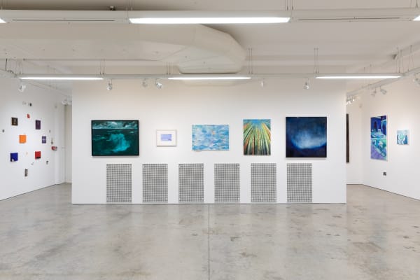 Installation view A slash of Blue- March 2023 Photo: Josef Konczak