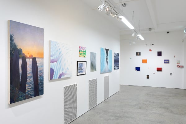 Installation view A slash of Blue- March 2023 Photo: Josef Konczak