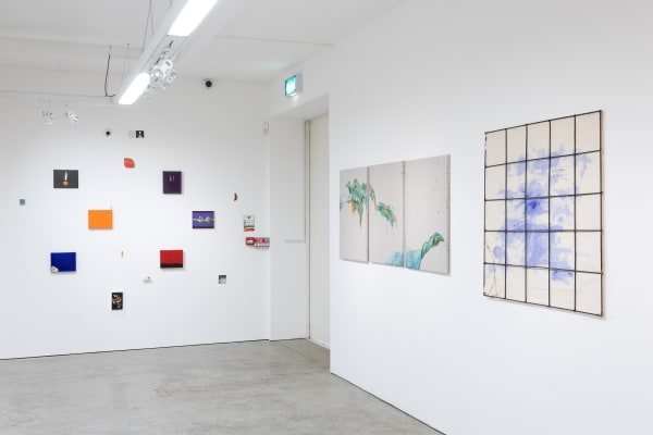 Installation view A slash of Blue- March 2023 Photo: Josef Konczak