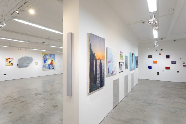 Installation view A slash of Blue- March 2023 Photo: Josef Konczak