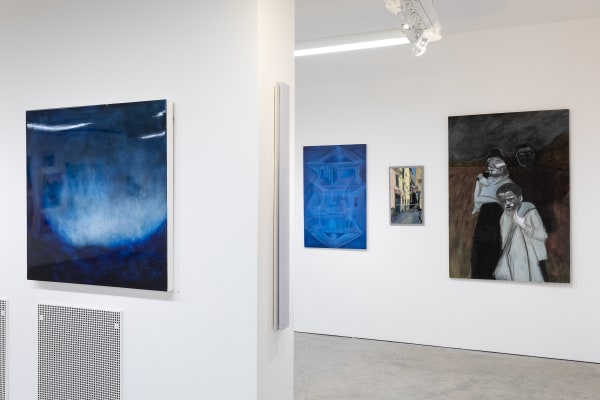 Installation view A slash of Blue- March 2023 Photo: Josef Konczak