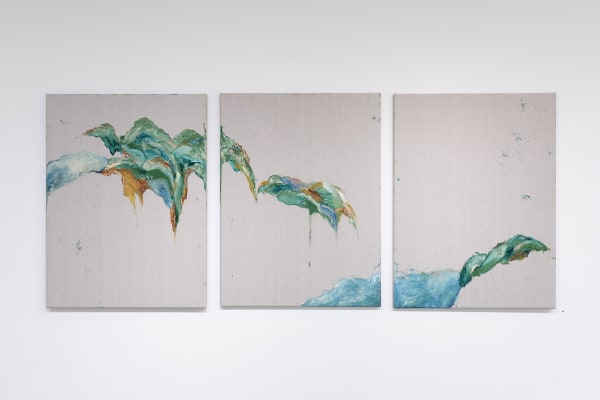 Installation view A slash of Blue- March 2023 Photo: Josef Konczak