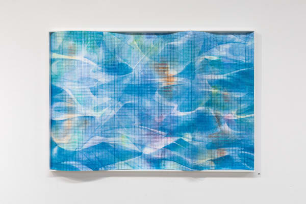 Installation view A slash of Blue- March 2023 Photo: Josef Konczak