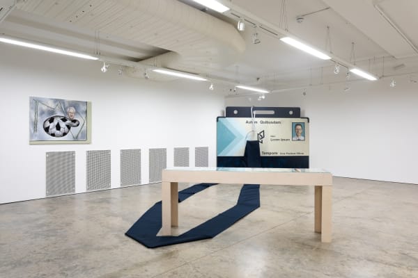 Installation view of 'Press-gang' by Luke Burton. Photos: Josef Konczak